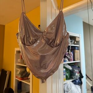 Forever 21 handkerchief top NWT, tie back